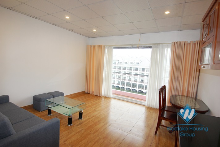 Nice apartment with one bedroom and two bathrooms for rent in Au Co, Tay Ho, Ha Noi